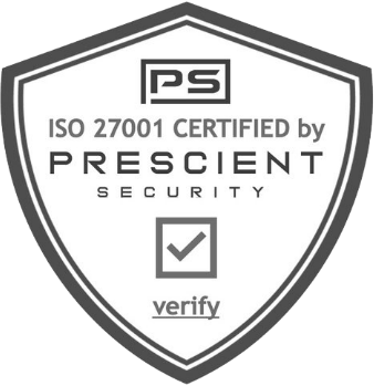 ISO 27001 certified